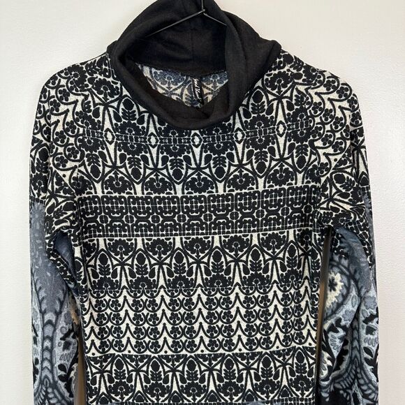 Sacred Threads Turtleneck Long Sleeve Dress Womens Small - Picture 2 of 6